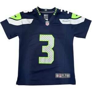 NFL Nike Seattle Seahawks Youth S Navy Blue Wilson 3 Jersey